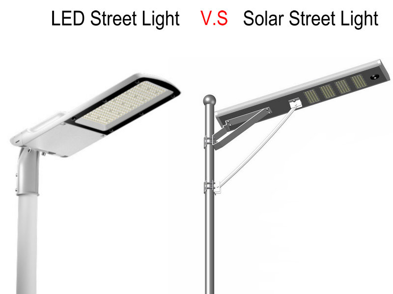 Quale è più favorito sul mercato, lampioni a LED o lampioni solari?