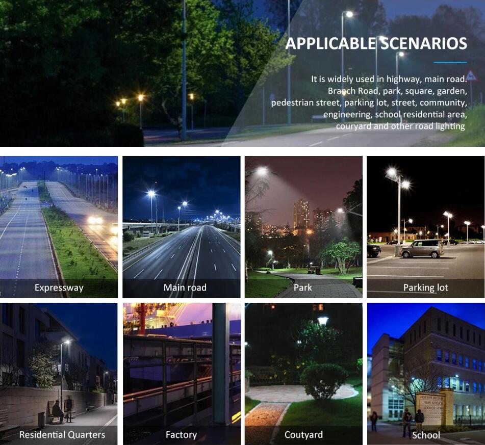 Quali sono le diverse altezze dei pali della luce stradale a LED? E per quali strade sono rispettivamente adatte?